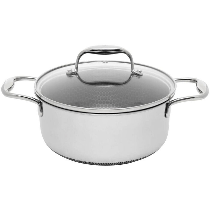 Kohersen Marmite avec couvercle 71103 Argenté 2,8 L Ø 20 cm