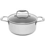 Kohersen Marmite avec couvercle 71103 Argenté 2,8 L Ø 20 cm