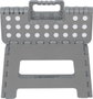Marbueno Tabouret Pliant en Plastique Gris