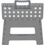 Marbueno Tabouret Pliant en Plastique Gris