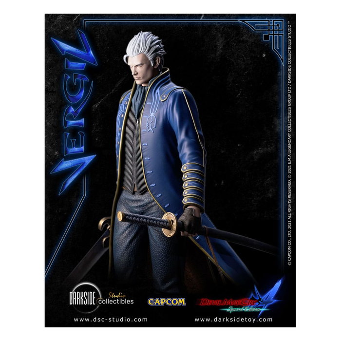 Devil May Cry 4 statuette Premium 1/4 Vergil 51 cm Devil May Cry 4 statuette Premium 1/4 Vergil 51 cm