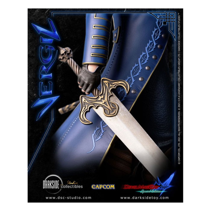 Devil May Cry 4 statuette Premium 1/4 Vergil 51 cm Devil May Cry 4 statuette Premium 1/4 Vergil 51 cm