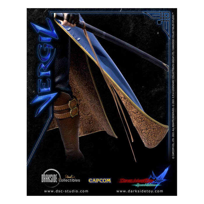Devil May Cry 4 statuette Premium 1/4 Vergil 51 cm Devil May Cry 4 statuette Premium 1/4 Vergil 51 cm