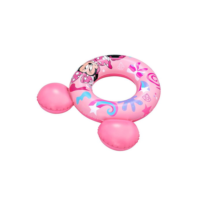 Bestway Flotteur Disney Minnie Mouse Avec Oreilles 74x76 cm +3 à 6 Ans Piscine et Plage 09111