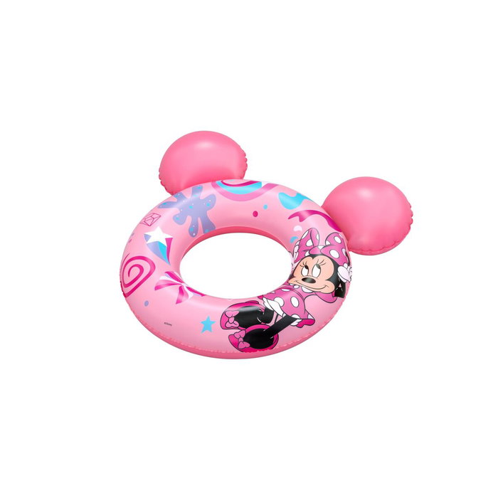 Bestway Flotteur Disney Minnie Mouse Avec Oreilles 74x76 cm +3 à 6 Ans Piscine et Plage 09111