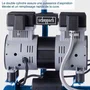 Scheppach HC08Si Compresseur d'air horizontal 6L 1100W 8 bars