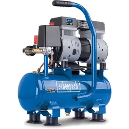 Scheppach HC08Si Compresseur d'air horizontal 6L 1100W 8 bars