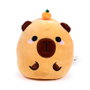 PUCKATOR Coussin peluche Duke Capibara Squidglys 26 cm, peluche douce Velboa certifiée CE/UKCA pour enfants à partir de 3 ans