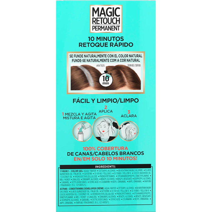 L'Oréal Paris MAGIC RETOUCH n° 6 - Châtain clair