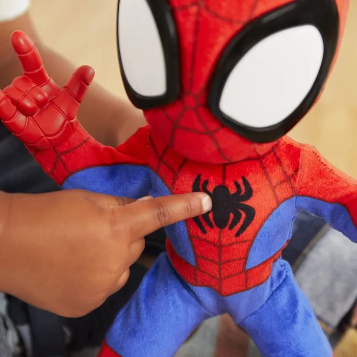 Hasbro Spidey danse et rampe, peluche interactive