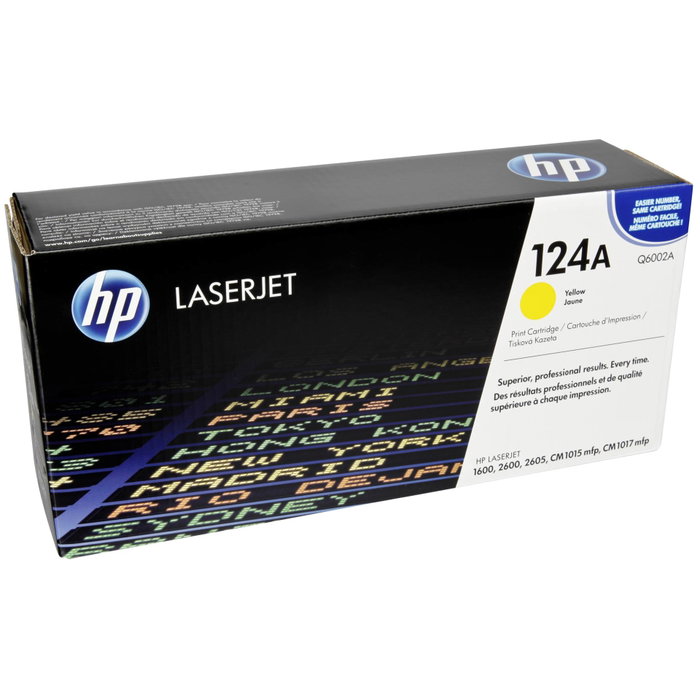 HP 124A Q6002A Jaune Standard