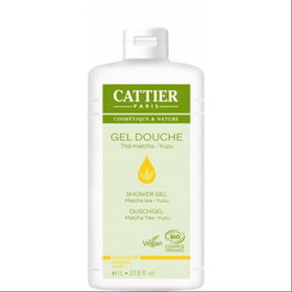 Cattier Gel Douche Suave au Thé Matcha et Yuzu
