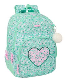 Safta - Sac à dos double adapté pour poussette "Cuore" - 32 x 42 x 15 cm - Dès 3 ans