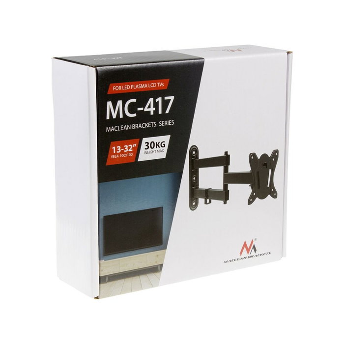 MacLean MC-417 Support de TV 13-32 pouces 30 Kg
