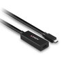Lindy Rallonge active USB 3.2 Gen 2 Type-C Mâle/Femelle 5 m - 10 Gbit/s, pour prolongateurs, MacBook, smartphones