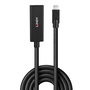 Lindy Rallonge active USB 3.2 Gen 2 Type-C Mâle/Femelle 5 m - 10 Gbit/s, pour prolongateurs, MacBook, smartphones