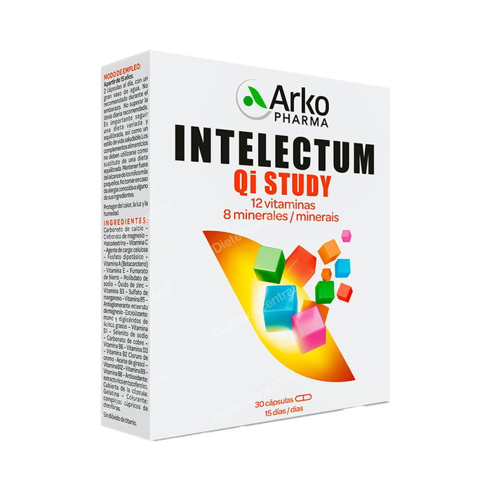 Arkopharma Intelectum Study 30 gélules Mémoire Concentration Focus Arkopharma Intelectum Study 30 gélules Mémoire Concentration Focus