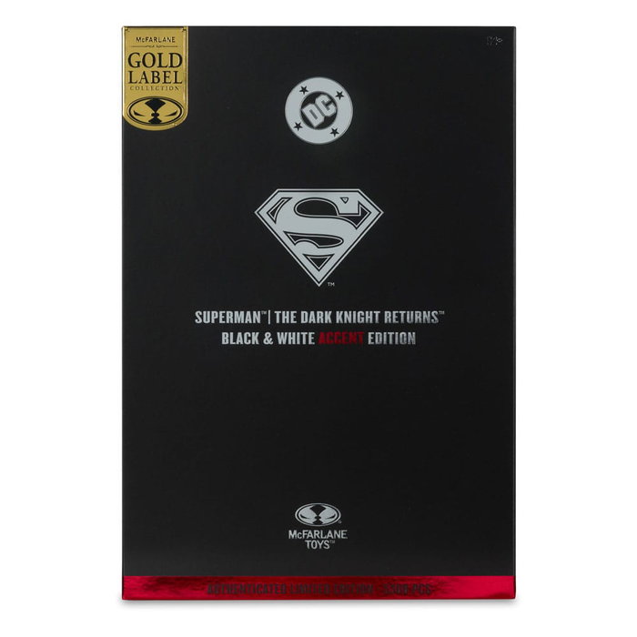 DC Multiverse figurine Superman (The Dark Knight Returns) (Black & White Accent Edition) (Gold Label) 18 cm DC Multiverse figurine Superman (The Dark Knight Returns) (Black & White Accent Edition) (Gold Label) 18 cm