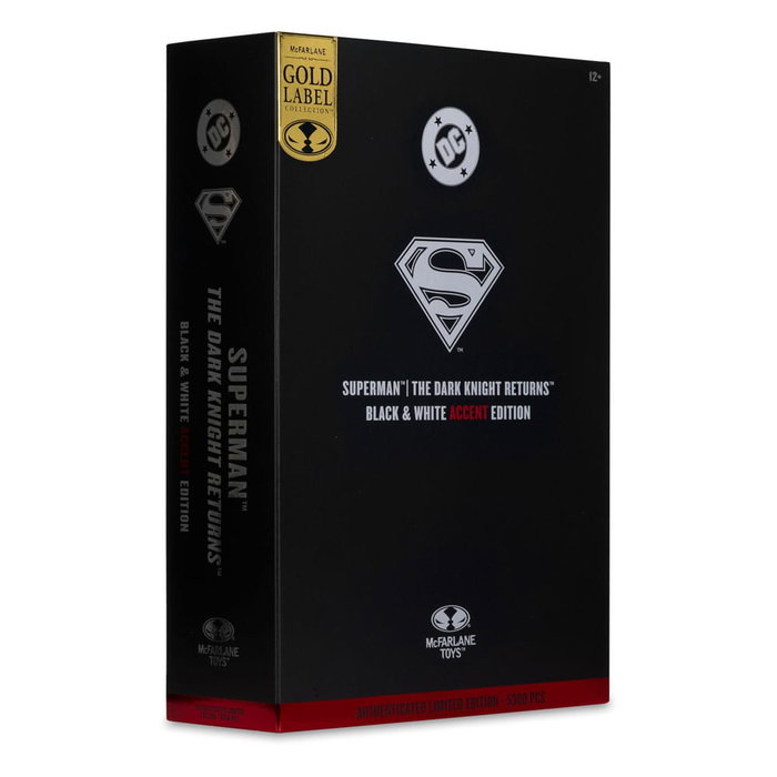 DC Multiverse figurine Superman (The Dark Knight Returns) (Black & White Accent Edition) (Gold Label) 18 cm DC Multiverse figurine Superman (The Dark Knight Returns) (Black & White Accent Edition) (Gold Label) 18 cm