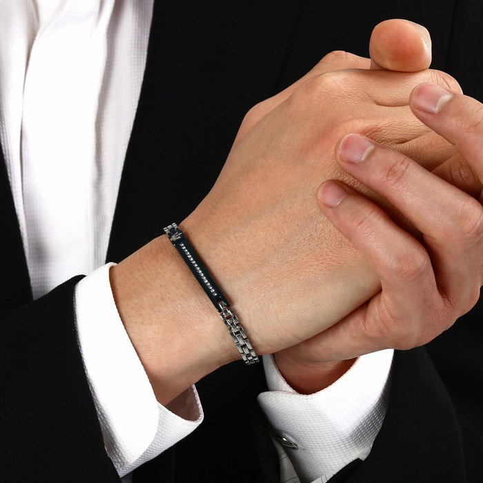 Bracelet Homme Maserati JM224AVD40 Acier inoxydable Bracelet Homme Maserati JM224AVD40 Acier inoxydable