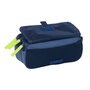Trousse Fourre-Tout Triple Munich Blue indigo Bleu 21,5 x 10 x 8 cm