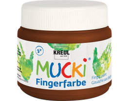 Kreul Peinture à doigts MUCKI marron 150ml