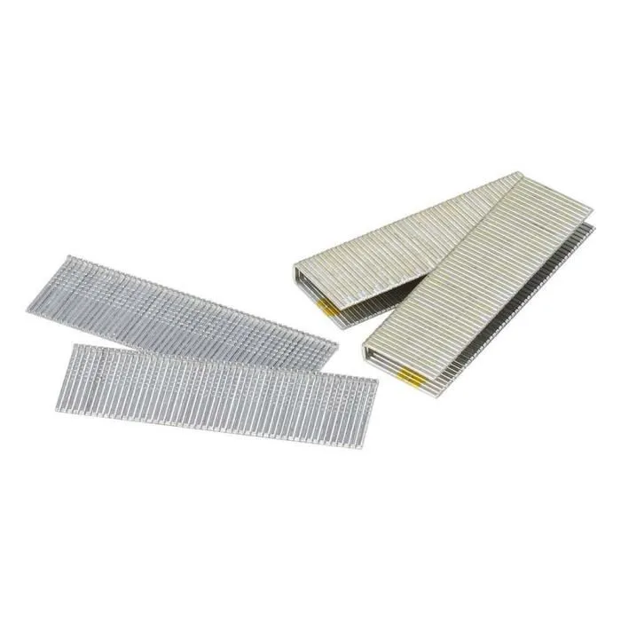 Dual Power Agrafeuse-cloueuse sans fil 20V POWDP7010 + 100 agrafes + 100 clous