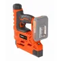 Dual Power Agrafeuse-cloueuse sans fil 20V POWDP7010 + 100 agrafes + 100 clous