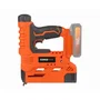 Dual Power Agrafeuse-cloueuse sans fil 20V POWDP7010 + 100 agrafes + 100 clous