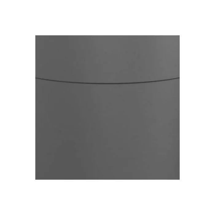 ARTEVASI Pot de fleurs rond CAPRI LARGE - Plastique anthracite, reservoir d'eau - Diametre 35 cm, Dimensions 34.6 x 34.6 x 33.2 cm - Pour interieur et exterieur