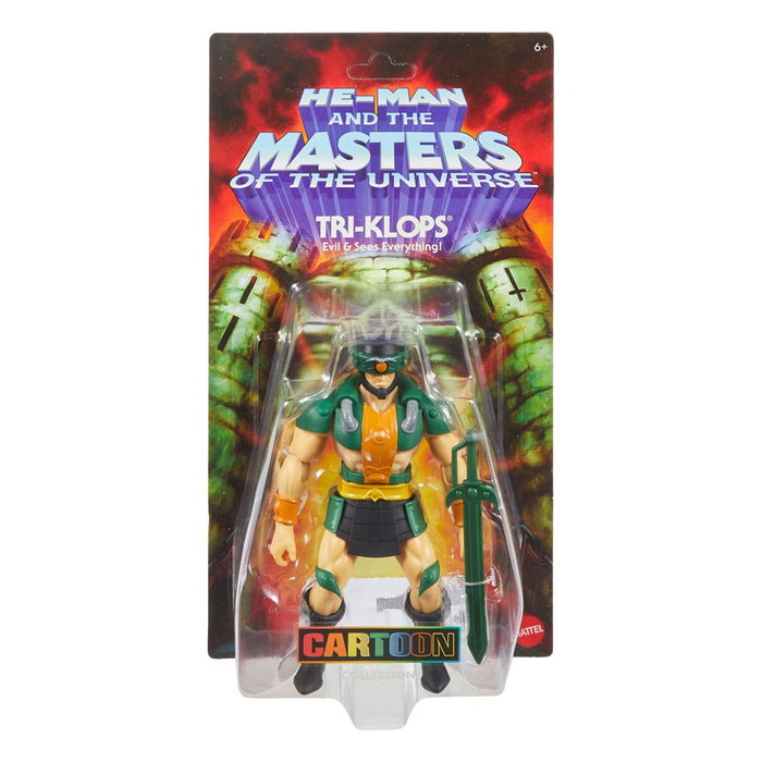 Mattel Masters of the Universe Origins Tri-Klops figurine Cartoon Collection 14 cm Mattel Masters of the Universe Origins Tri-Klops figurine Cartoon Collection 14 cm