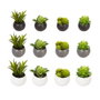 Atmosphera Plante décorative Aimant Vert PVC