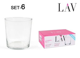 Set de 6 verres Pinta 345 cc Bodega REF 20011