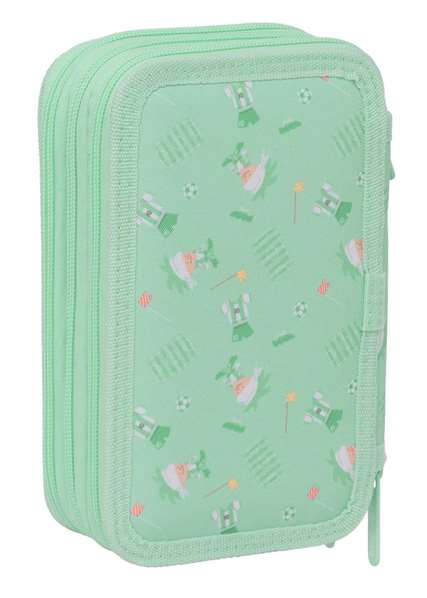 Safta Plumier Triple 37 Pièces pour Crayons - Dimensions : 12,5 x 19,5 x 5,5 cm