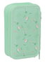 Safta Plumier Triple 37 Pièces pour Crayons - Dimensions : 12,5 x 19,5 x 5,5 cm