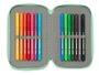 Safta Plumier Triple 37 Pièces pour Crayons - Dimensions : 12,5 x 19,5 x 5,5 cm