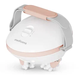 Medisana AC 860 Appareil de massage anti-cellulite - 2 intensités - 3 x 2 rouleaux rotatifs amovibles - Blanc et Rose