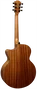 LAG Guitare Acoustique Jumbo Cutaway Tramontane 177 A/E Naturelle - Table Massif Engelmann, Khaya, Brownwood, Électronique Stage-LÂG