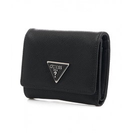Guess Cordelia Portefeuille en textile Noir