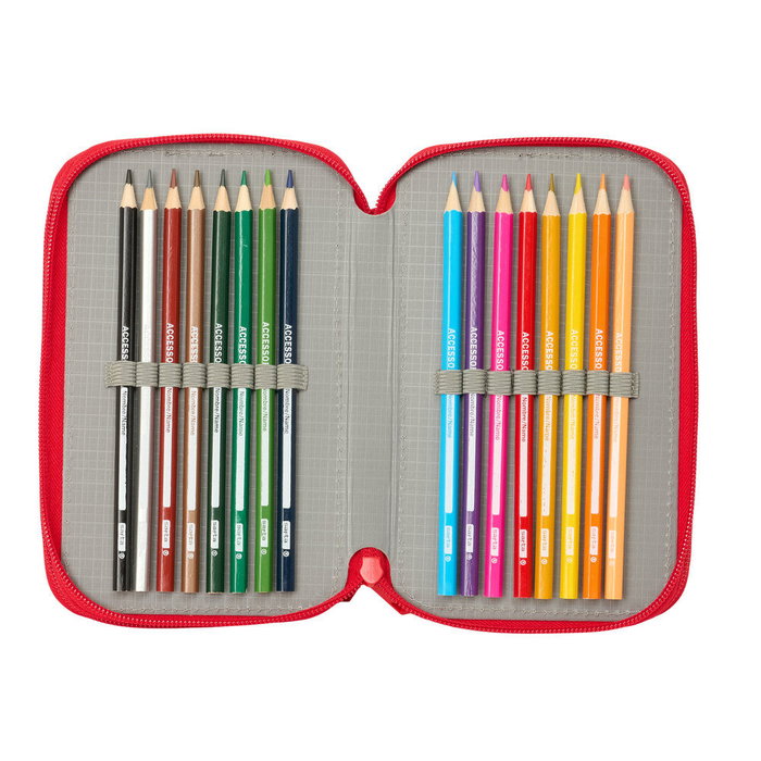Safta Plumier Triple 37 Pcs 12,5x19,5x5,5Cm