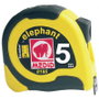 ELEPHANT Mètre ruban bi-matériau 5m 8195 (5x19)