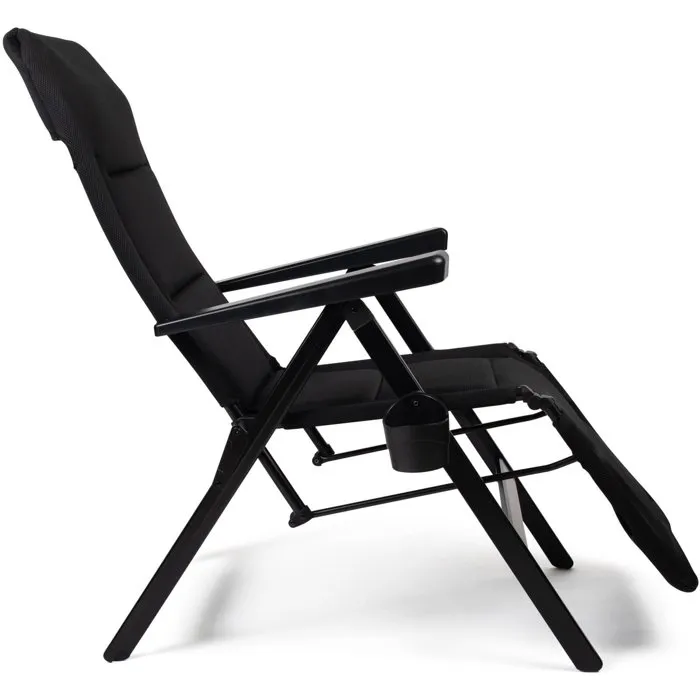 Dometic Gardina Lounger - Noir - Inclinable Dometic Gardina Lounger - Noir - Inclinable