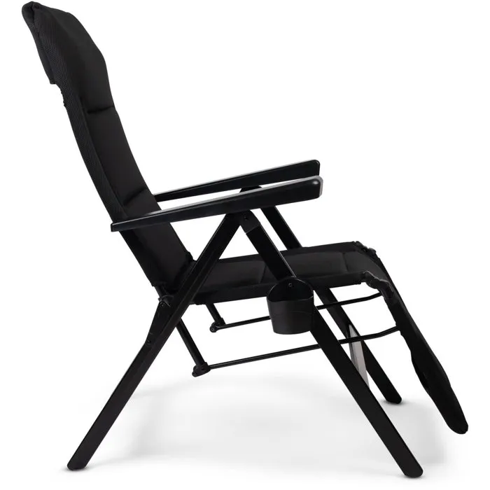 Dometic Gardina Lounger - Noir - Inclinable Dometic Gardina Lounger - Noir - Inclinable