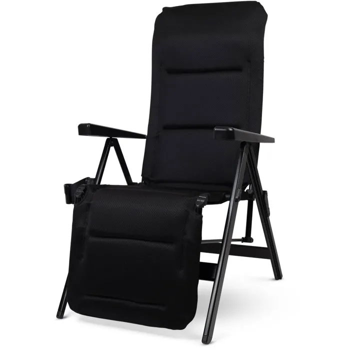 Dometic Gardina Lounger - Noir - Inclinable Dometic Gardina Lounger - Noir - Inclinable