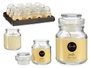 Acorde Bougie Verre Vainilla 28H 7x10x7 cm Beige (Set de 12)
