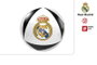 Color Baby - Ballon Real Madrid gonflé 23 cm, diamètre 22 cm, pour enfants à partir de 3 ans