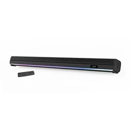 INOVALLEY Barre de son Bluetooth BS11 - 60W, 90 cm, LED colorées, HDMI, USB, microSD, FM, Batterie intégrée