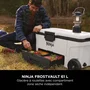 Ninja FrostVault 61 L - Glacière roulante avec zone sèche - Blanc nuage