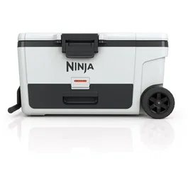 Ninja FrostVault 61 L - Glacière roulante avec zone sèche - Blanc nuage