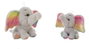 Creaciones Llopis Elefante Eli - Peluche éléphant en polyester 26 cm - Jouet pour enfant dès 3 ans